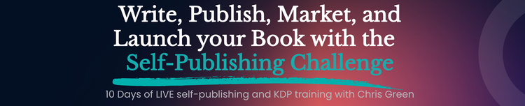 The Self Publishing Challenge (starts January 29th)